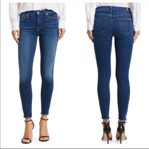 SEVEN FOR All MANKIND hi waist ankle skinny blair